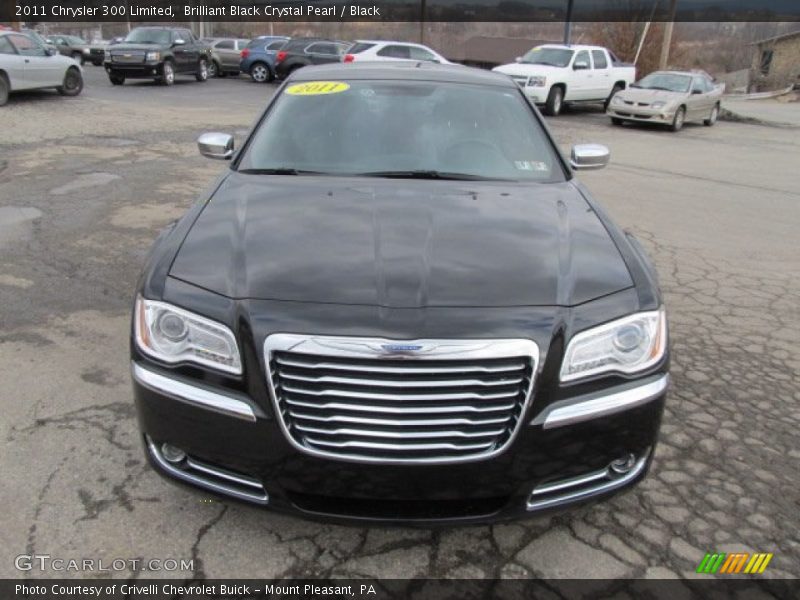 Brilliant Black Crystal Pearl / Black 2011 Chrysler 300 Limited
