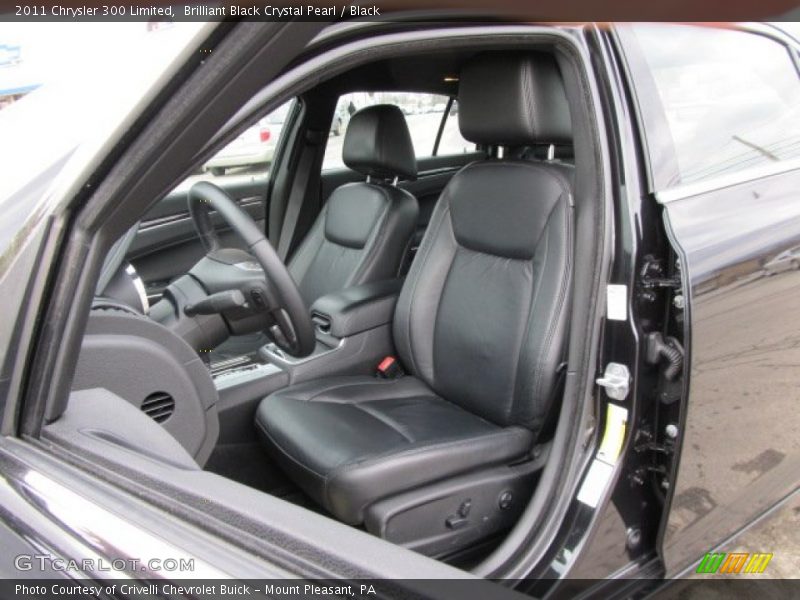 Brilliant Black Crystal Pearl / Black 2011 Chrysler 300 Limited