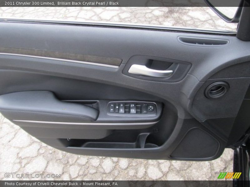 Brilliant Black Crystal Pearl / Black 2011 Chrysler 300 Limited