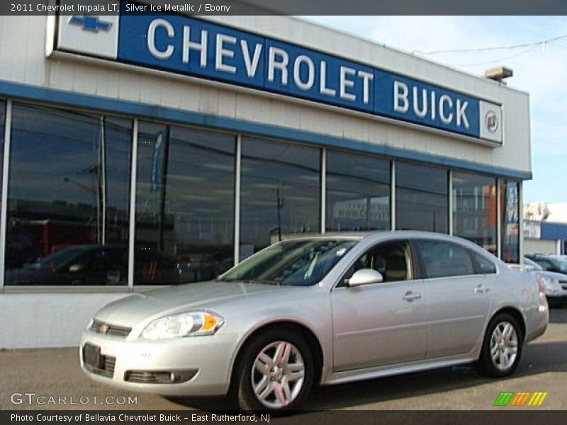 Silver Ice Metallic / Ebony 2011 Chevrolet Impala LT