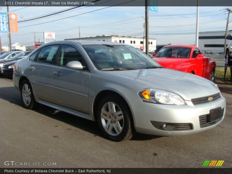 Silver Ice Metallic / Ebony 2011 Chevrolet Impala LT