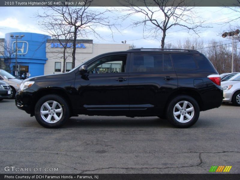 Black / Ash 2010 Toyota Highlander SE 4WD
