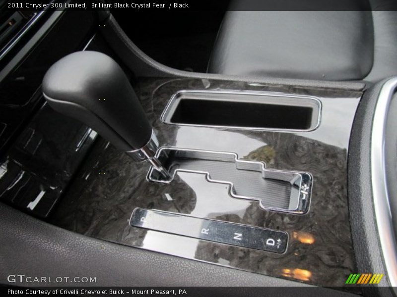 Brilliant Black Crystal Pearl / Black 2011 Chrysler 300 Limited