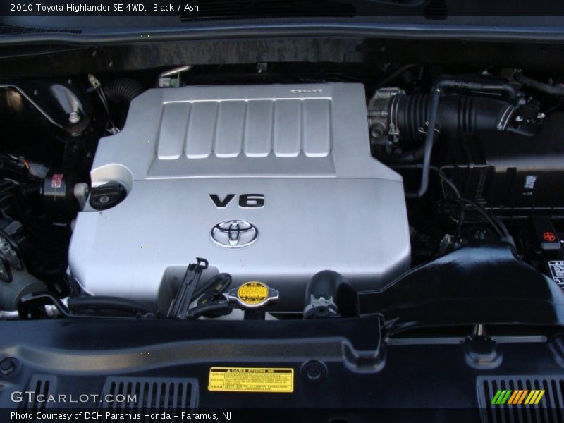Black / Ash 2010 Toyota Highlander SE 4WD