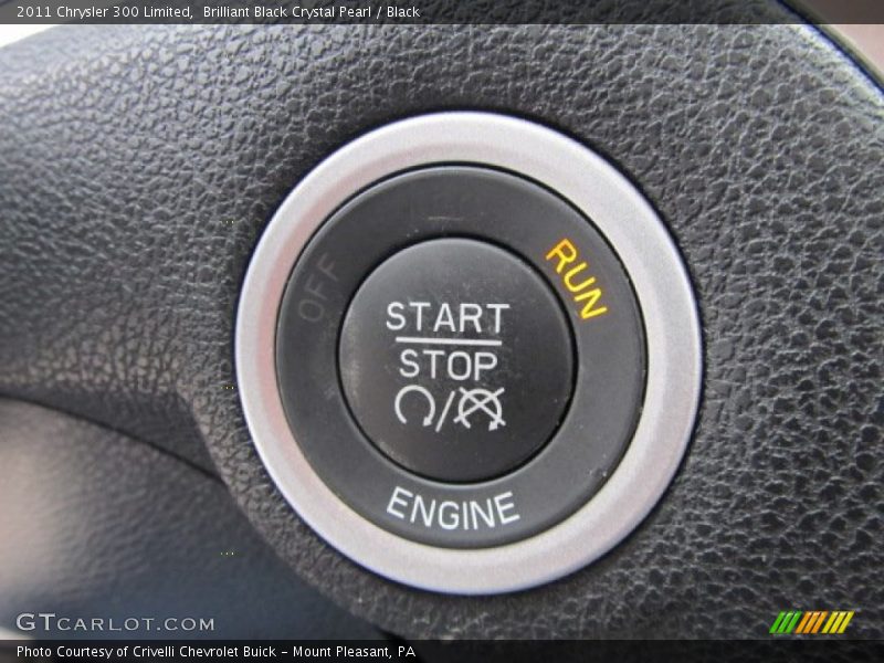 Brilliant Black Crystal Pearl / Black 2011 Chrysler 300 Limited