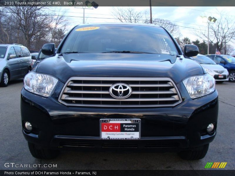 Black / Ash 2010 Toyota Highlander SE 4WD