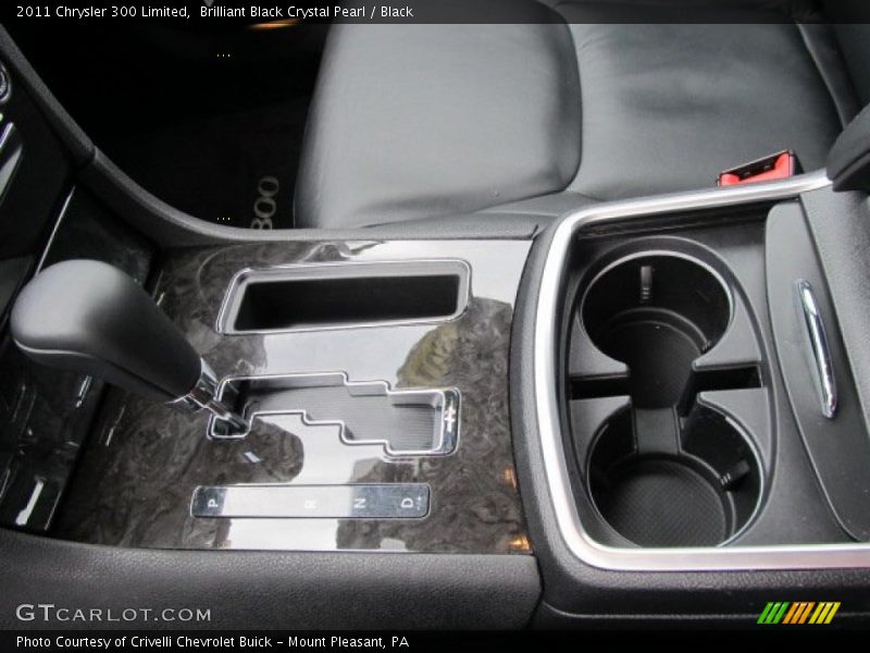 Brilliant Black Crystal Pearl / Black 2011 Chrysler 300 Limited