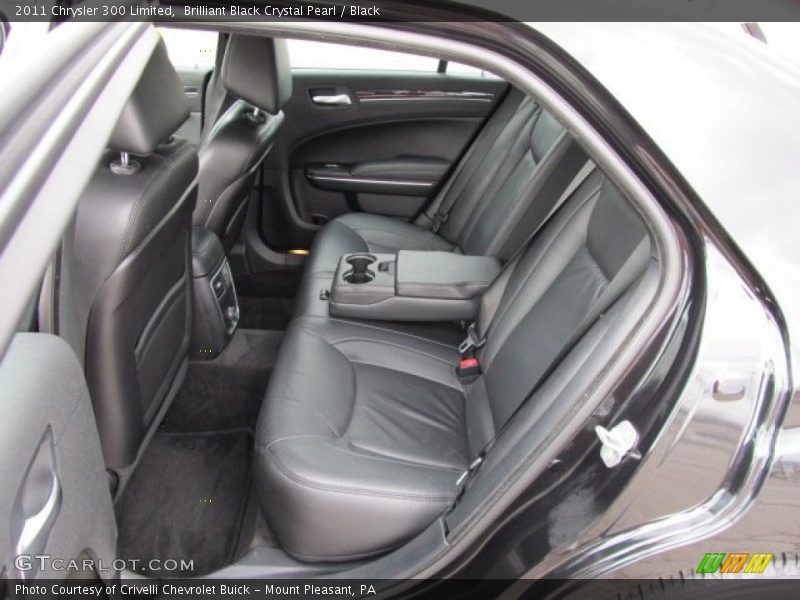 Brilliant Black Crystal Pearl / Black 2011 Chrysler 300 Limited