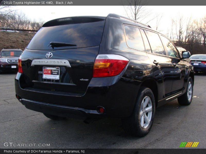 Black / Ash 2010 Toyota Highlander SE 4WD