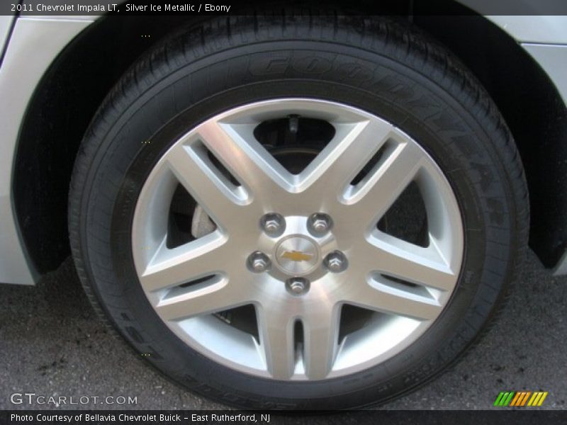 Silver Ice Metallic / Ebony 2011 Chevrolet Impala LT
