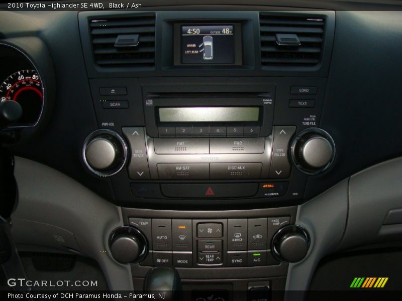 Black / Ash 2010 Toyota Highlander SE 4WD
