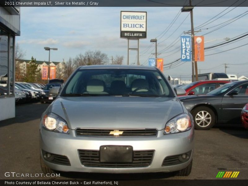 Silver Ice Metallic / Gray 2011 Chevrolet Impala LT