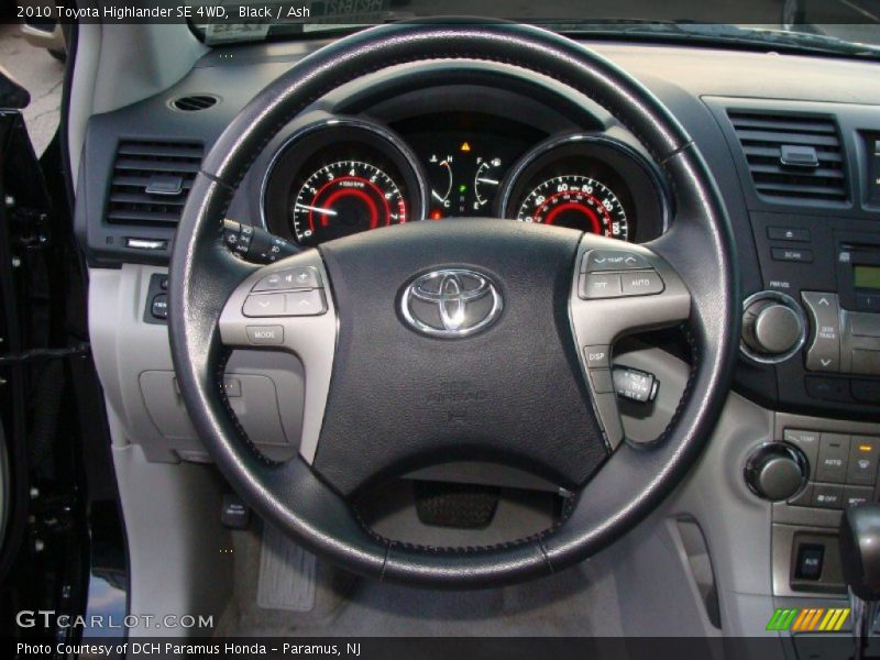 Black / Ash 2010 Toyota Highlander SE 4WD