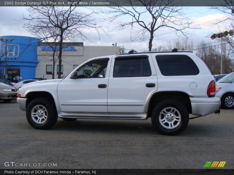 Bright White / Sandstone 2002 Dodge Durango SLT Plus 4x4