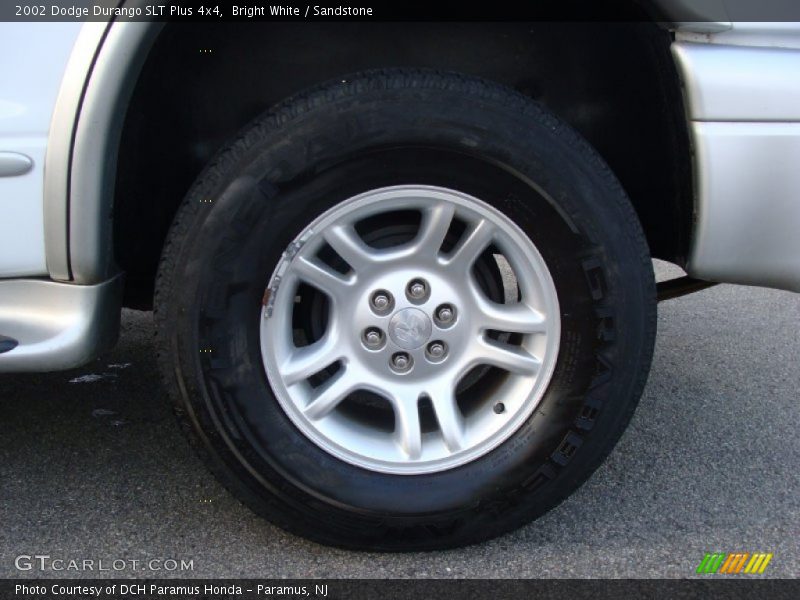 Bright White / Sandstone 2002 Dodge Durango SLT Plus 4x4
