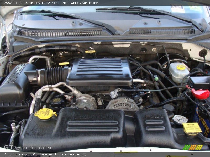 Bright White / Sandstone 2002 Dodge Durango SLT Plus 4x4