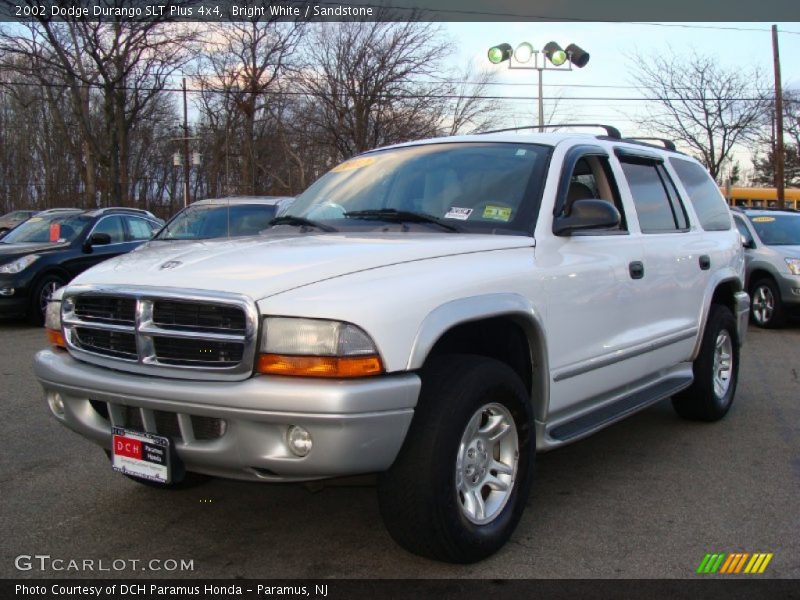Bright White / Sandstone 2002 Dodge Durango SLT Plus 4x4