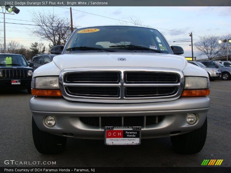 Bright White / Sandstone 2002 Dodge Durango SLT Plus 4x4