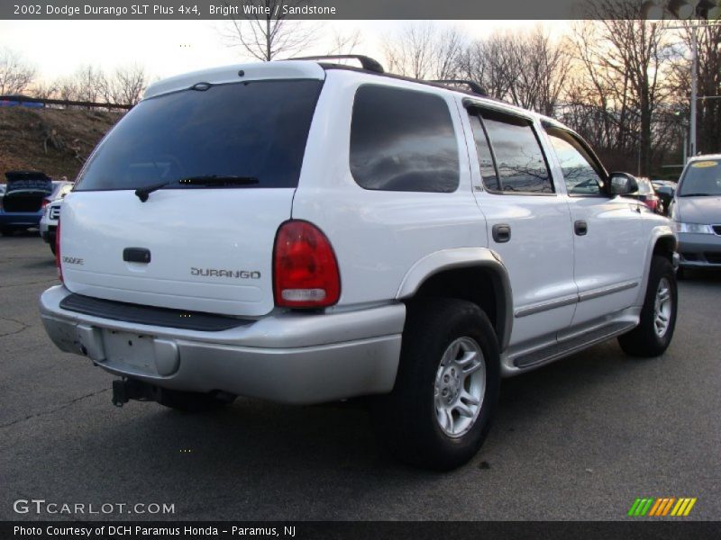 Bright White / Sandstone 2002 Dodge Durango SLT Plus 4x4
