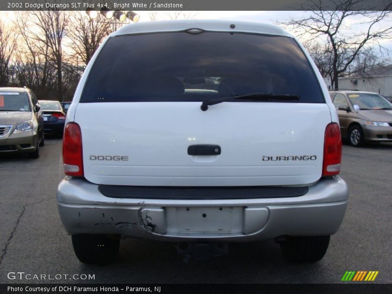 Bright White / Sandstone 2002 Dodge Durango SLT Plus 4x4