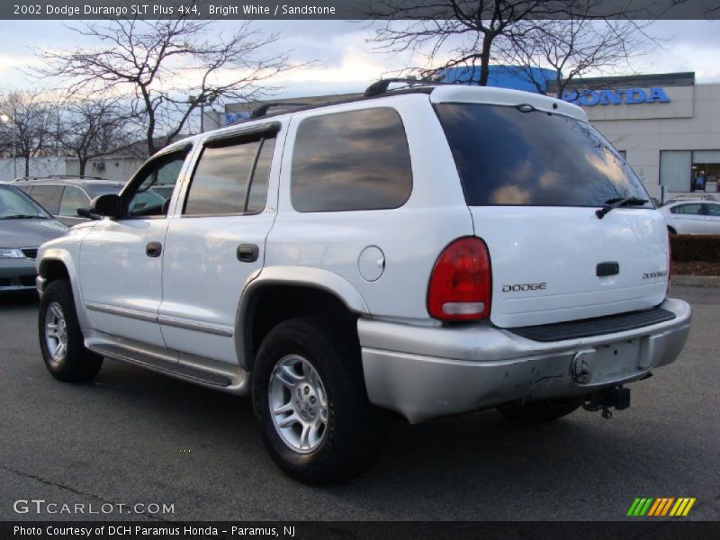 Bright White / Sandstone 2002 Dodge Durango SLT Plus 4x4