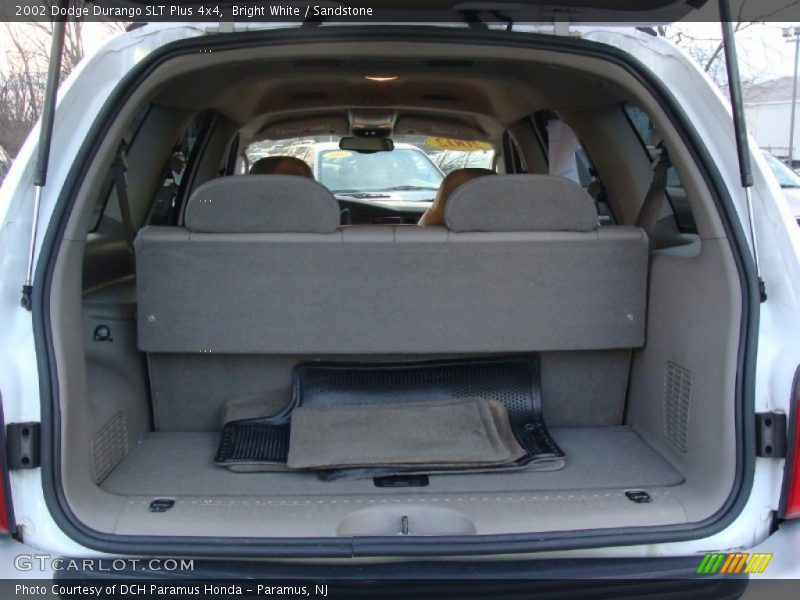 Bright White / Sandstone 2002 Dodge Durango SLT Plus 4x4