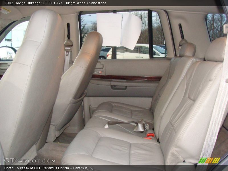 Bright White / Sandstone 2002 Dodge Durango SLT Plus 4x4
