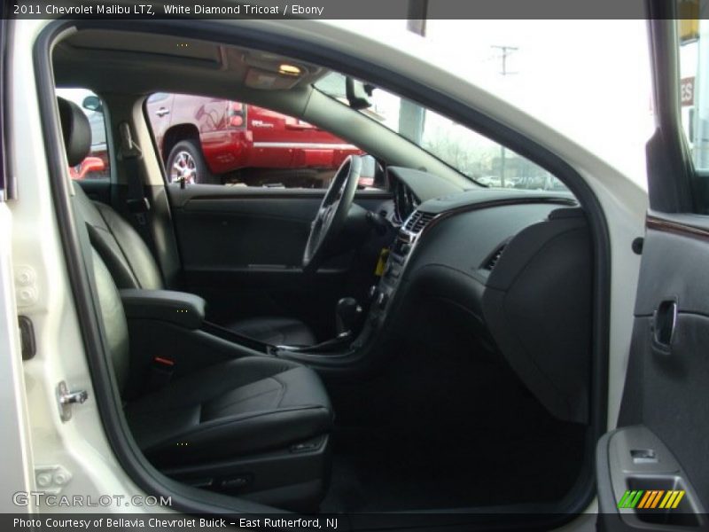 White Diamond Tricoat / Ebony 2011 Chevrolet Malibu LTZ