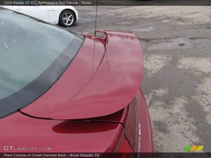 Performance Red Tintcoat / Ebony 2009 Pontiac G5 GT