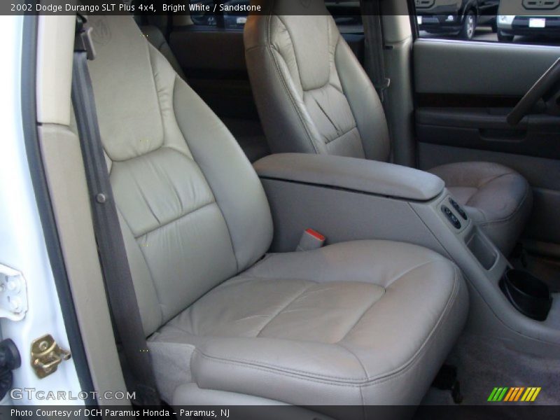 Bright White / Sandstone 2002 Dodge Durango SLT Plus 4x4