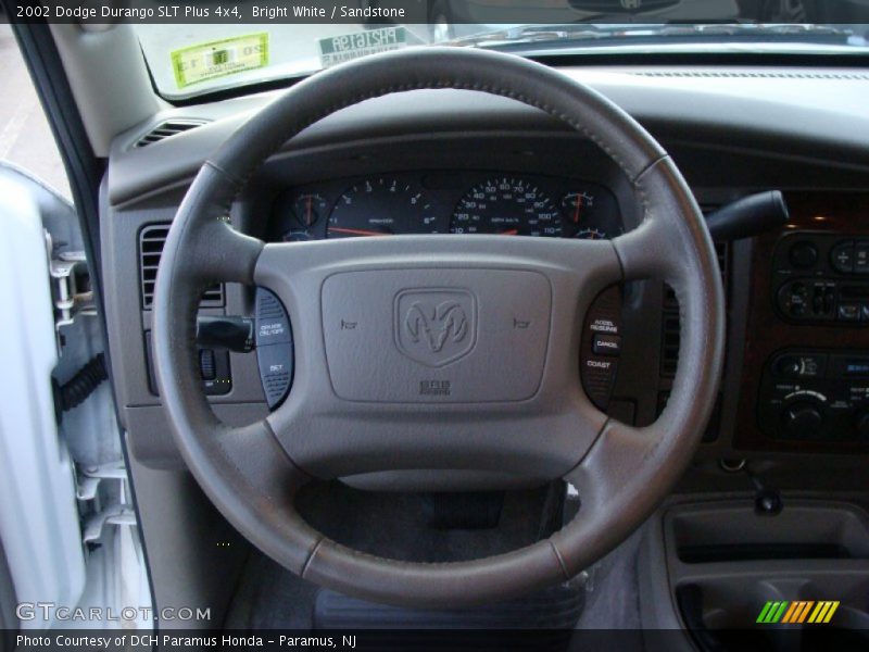 Bright White / Sandstone 2002 Dodge Durango SLT Plus 4x4