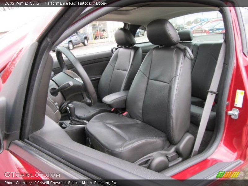 Performance Red Tintcoat / Ebony 2009 Pontiac G5 GT