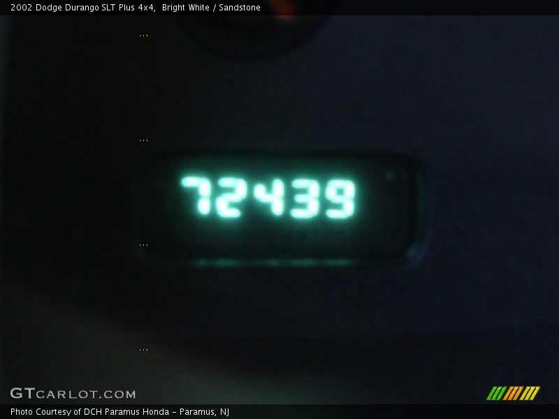 Bright White / Sandstone 2002 Dodge Durango SLT Plus 4x4