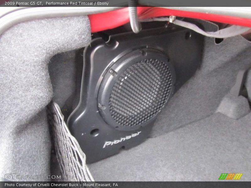Performance Red Tintcoat / Ebony 2009 Pontiac G5 GT