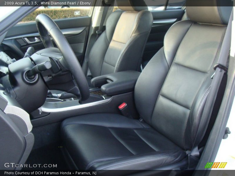 White Diamond Pearl / Ebony 2009 Acura TL 3.5