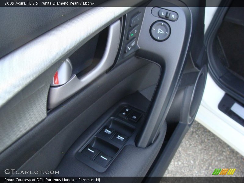White Diamond Pearl / Ebony 2009 Acura TL 3.5