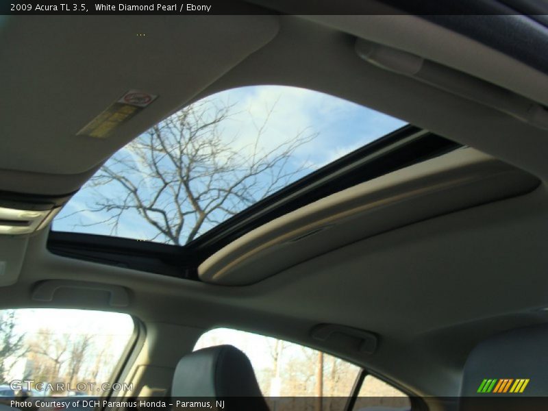 Sunroof of 2009 TL 3.5