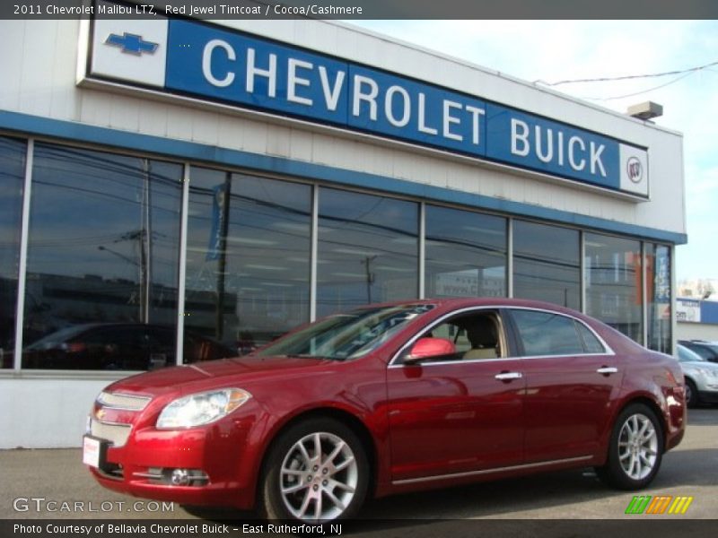 Red Jewel Tintcoat / Cocoa/Cashmere 2011 Chevrolet Malibu LTZ