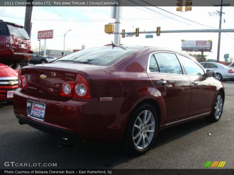 Red Jewel Tintcoat / Cocoa/Cashmere 2011 Chevrolet Malibu LTZ