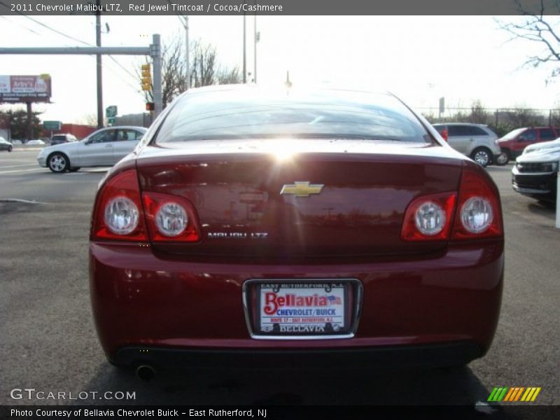 Red Jewel Tintcoat / Cocoa/Cashmere 2011 Chevrolet Malibu LTZ