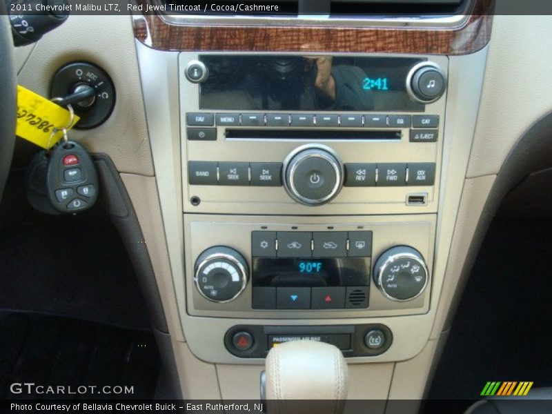 Red Jewel Tintcoat / Cocoa/Cashmere 2011 Chevrolet Malibu LTZ
