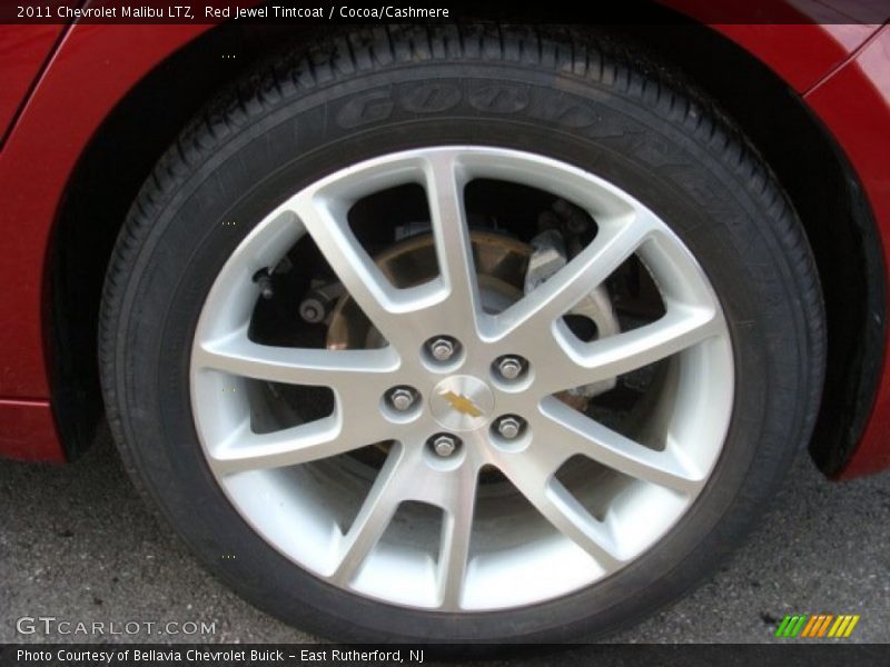 Red Jewel Tintcoat / Cocoa/Cashmere 2011 Chevrolet Malibu LTZ