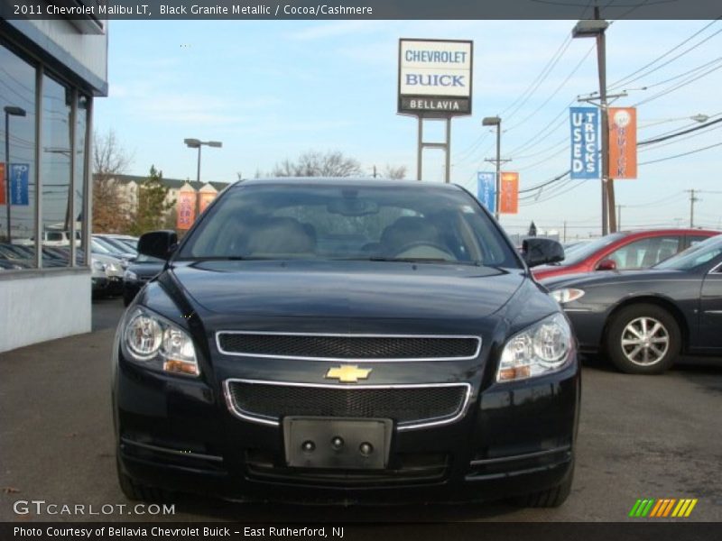 Black Granite Metallic / Cocoa/Cashmere 2011 Chevrolet Malibu LT