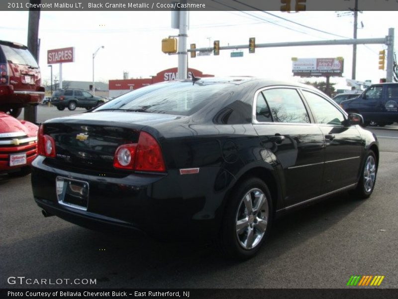Black Granite Metallic / Cocoa/Cashmere 2011 Chevrolet Malibu LT