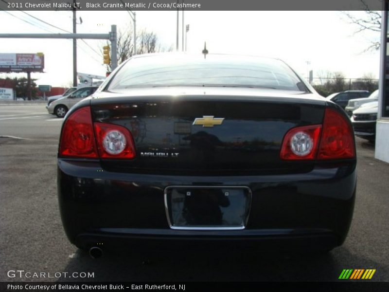 Black Granite Metallic / Cocoa/Cashmere 2011 Chevrolet Malibu LT