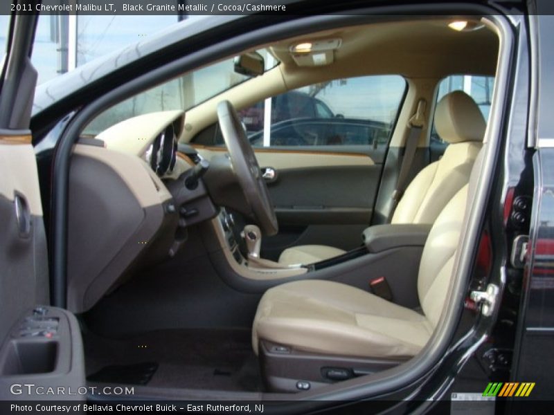 Black Granite Metallic / Cocoa/Cashmere 2011 Chevrolet Malibu LT