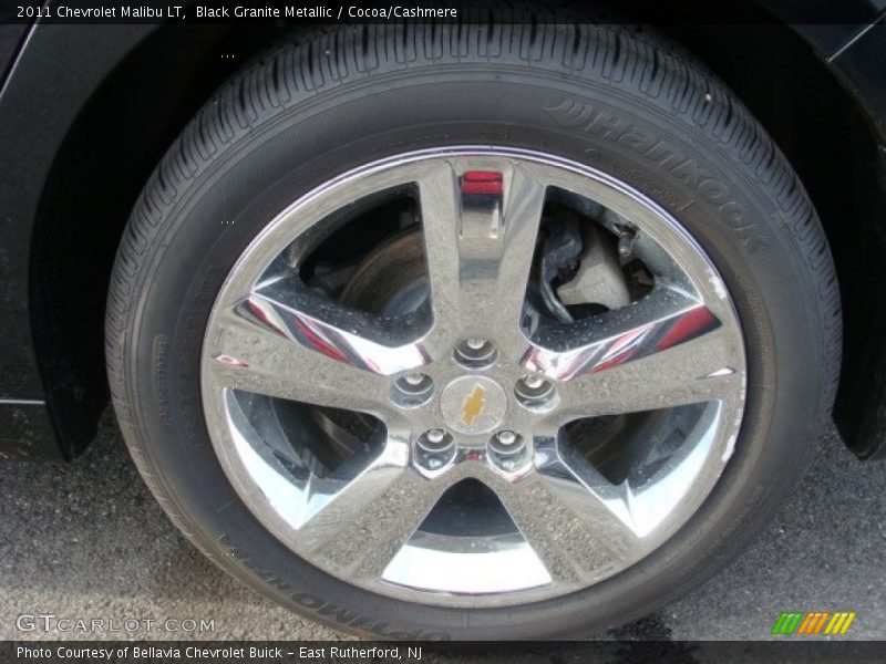 Black Granite Metallic / Cocoa/Cashmere 2011 Chevrolet Malibu LT