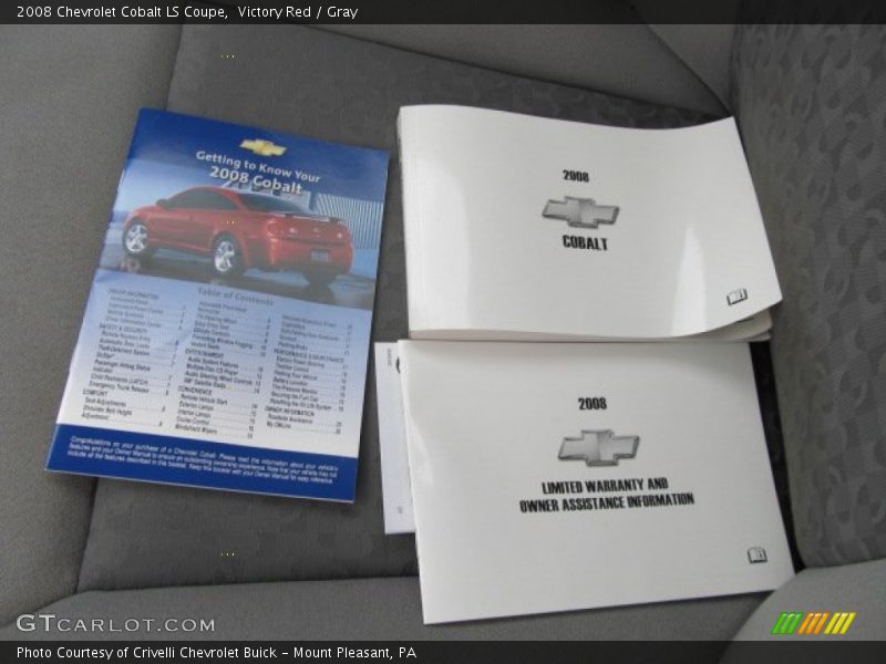 Books/Manuals of 2008 Cobalt LS Coupe