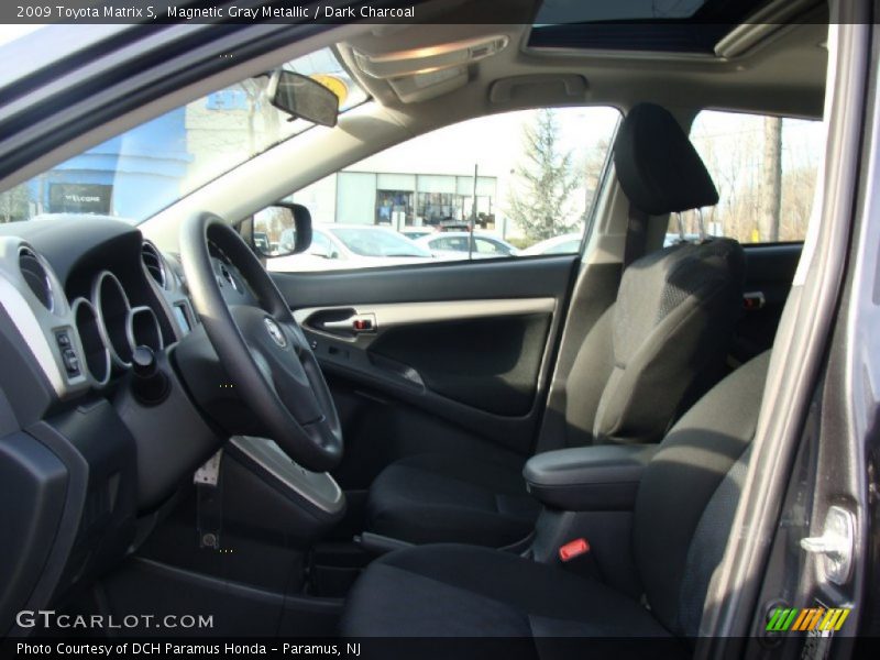 Magnetic Gray Metallic / Dark Charcoal 2009 Toyota Matrix S