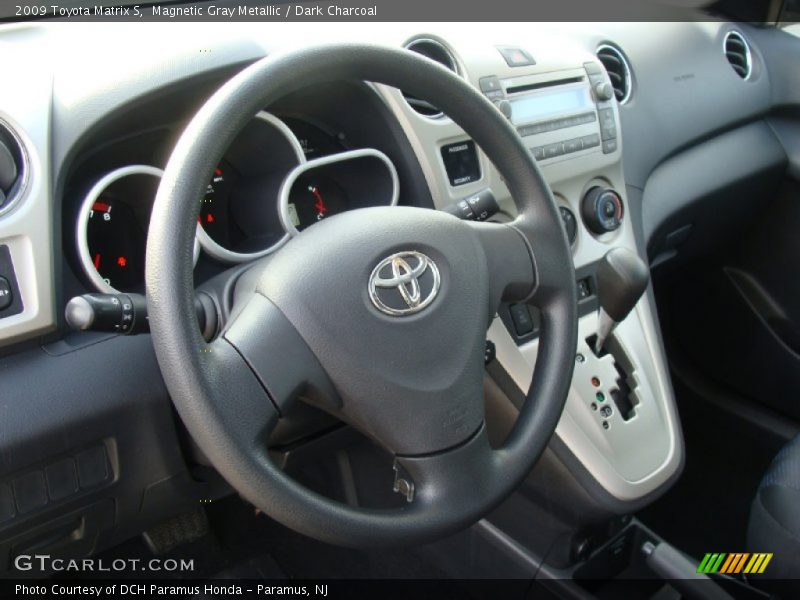 Magnetic Gray Metallic / Dark Charcoal 2009 Toyota Matrix S